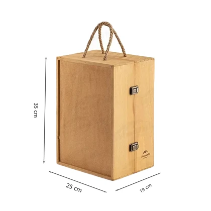 جا ادویه ای چوبی بزرگ NATUREHIKE