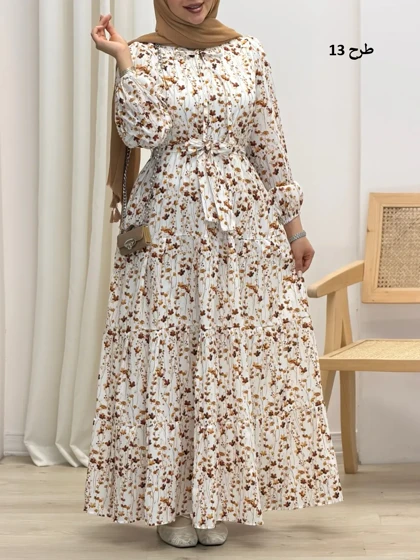 4252-پیراهن بلند نوردخت