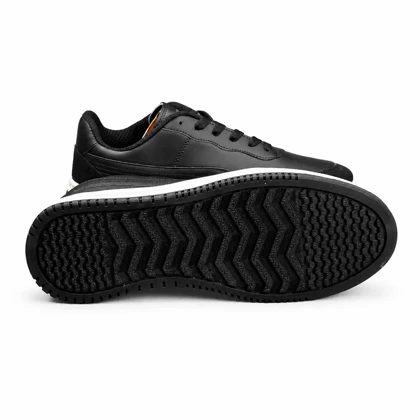 کفش کتانی مردانه مدل پوما مشکی سفید Puma