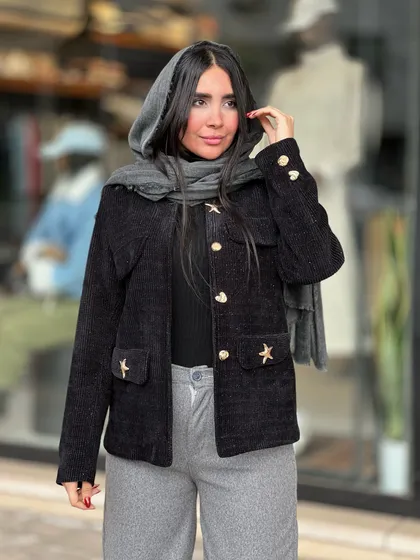 کت مخمل کوبیده کلاسیک کد 694