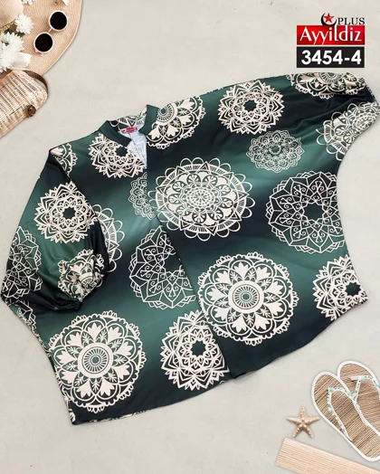 شومیز مجلسی شیک زنانه سایز بزرگ کد 3554