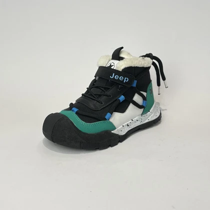 بوت بچگانه ساق‌دار جیپ مشکی