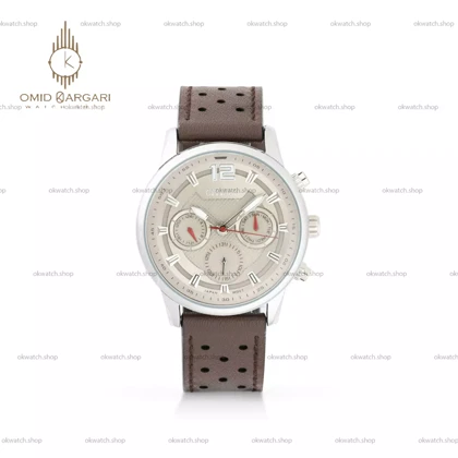 ساعت مچی سیتیزن کورنوگراف بند چرمی قهوه ای Citizen