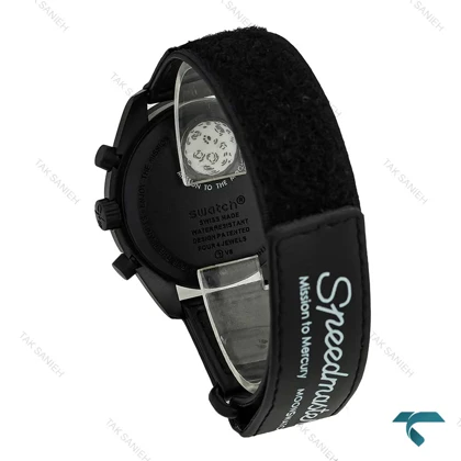 ساعت امگا سواچ ماموریت به ماه مشکی اسنوپی Omega-7641-U