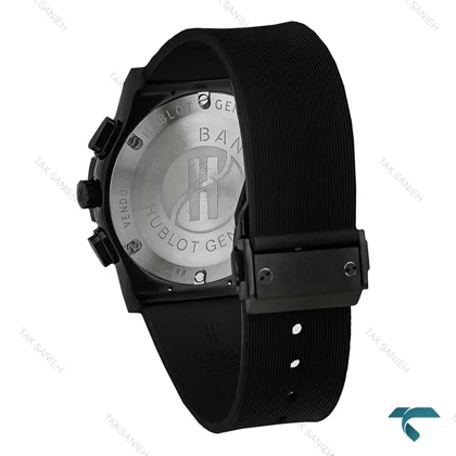 هابلوت مشکی مردانه سه موتوره صفحه اسکلتون Hublot-7978-G
