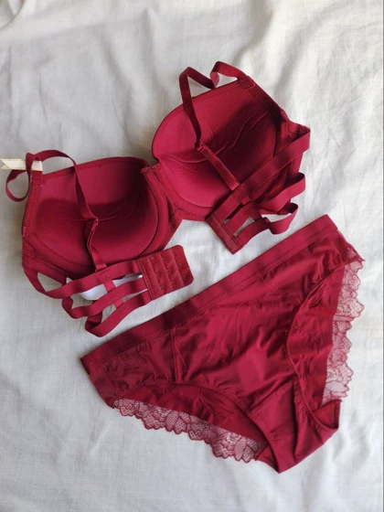 ست شورت و سوتین جکدار فنردار اروپایی کد: 5078