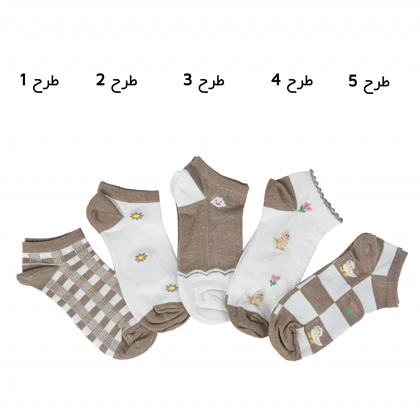 جوراب مچی فانتزی زنانه مدل wo4807