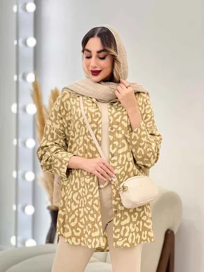 شومیز طرح دار ملودی