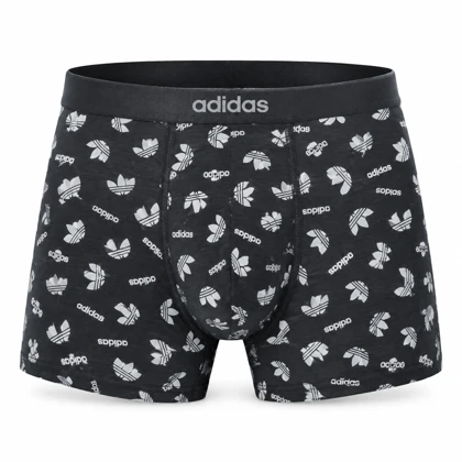 شورت پادار مردانه نخ پنبه اعلا طرح آدیداس (Adidas) – رنگ خاکستری