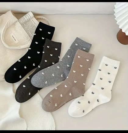 جوراب ساق‌دار قلبی 1248