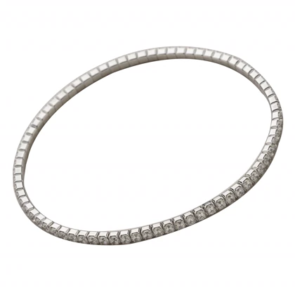 دستبند نقره تنیسی کشی کد 351234