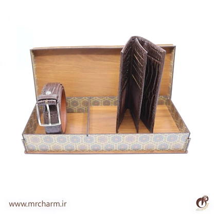 ست هدیه چرم مردانه mrc131-10