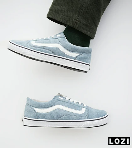 کفش کتانی مردانه آبی آسمانی ونس VANS