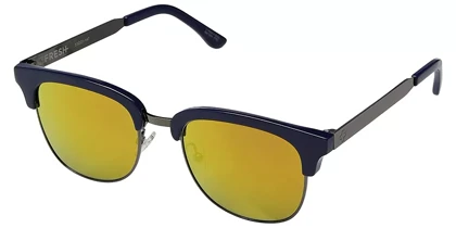 عینک آفتابی اسپای مدل SPY Stout Navy Gunmetal - Gray with Gold Mirror