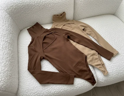 بادی یقه اسکی طرح چشمی