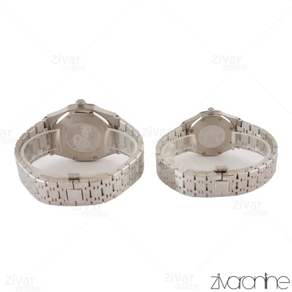 ست ساعت اودمار پیگه (AP) سیلور صفحه سبز 105263