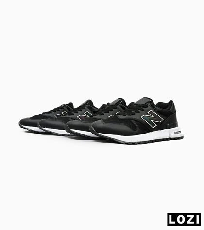 کفش کتانی مردانه و زنانه مشکی سفید NEW BALANCE 1300