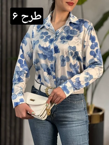 شومیز ساتن سیلک کد 1782
