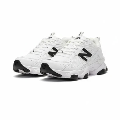 کفش کتانی نیوبالانس 9060 سفید آبی نیلی کد 295034