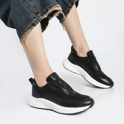 کفش اسپرت و راحتی زنانه و دخترانه رنگ مشکی کد M788