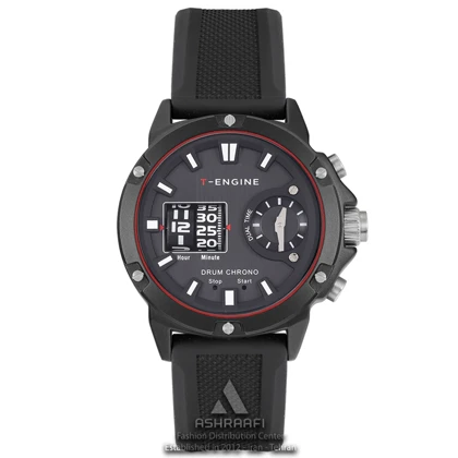 ساعت مچی تی انجین T-Engine Drum Chrono 3952