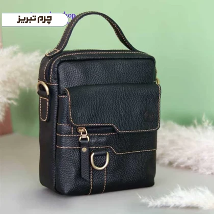 کیف دوشی چرم جیب مدل BJ30