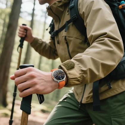 ساعت هوشمند گرین لاین Green Lion مدل GL-SWA61 صفحه نمایش آمولد (عکس از رنگ تیتانیومی خواسته شد)
