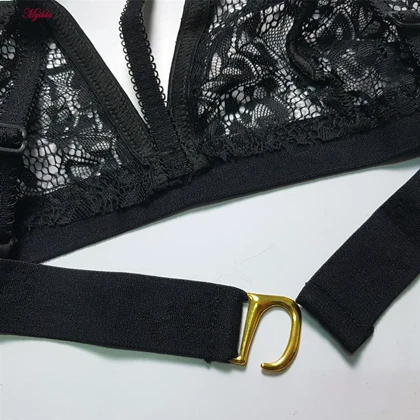 ست شورت و سوتین زنانه رونیا مدل هارنس دار بدون فنر کد 5515-716