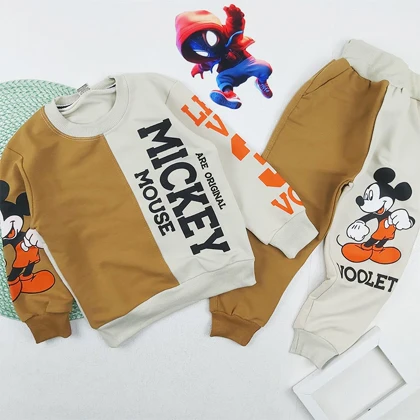 بلوز شلوار بچه گانه میکی موس