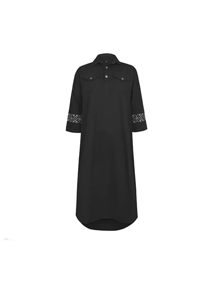 پیراهن کفتان کیف دار