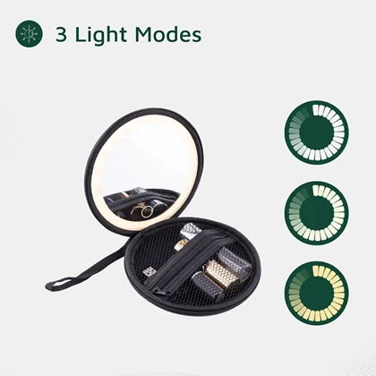 کیف آرایشی گرین لاین Green Lion مدل GL-MR16 آینه دار