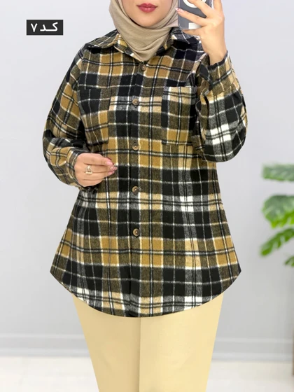 شکت 2جیب پشمی چیترا کد 95707