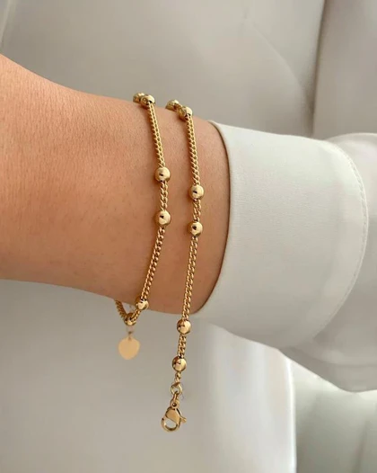 دستبند زنجیری گوی ژوپینگ