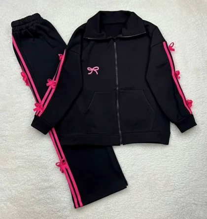 ست سویشرت و شلوار پاپیونی