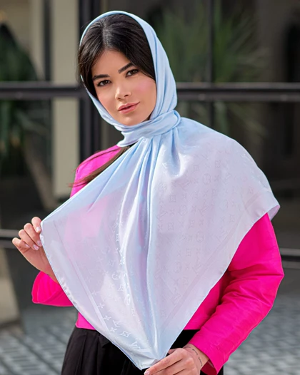 روسری کاریان ابریشم LV (قواره 90) 30120