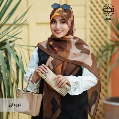 روسری نخ پنبه کوچه نگار