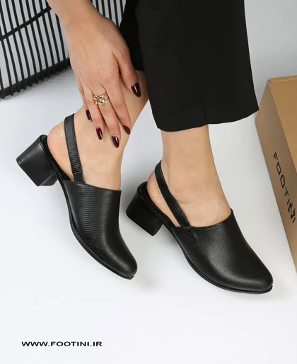 کفش جلوبسته زنانه پاشنه ST