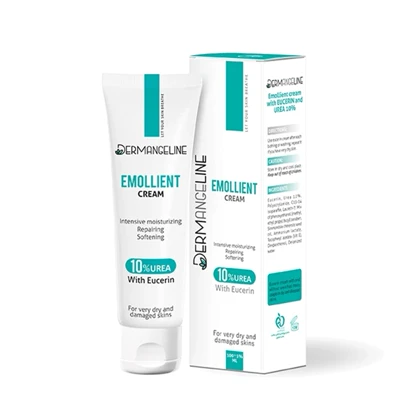 کرم نرم کننده حاوی اوره 10% و اوسرین درمنجلین 100 میل (مناسب پوست مرغی)