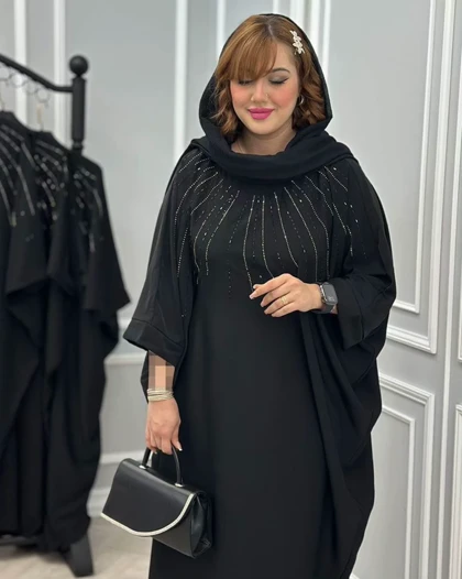 عبایی نگین خورشیدی