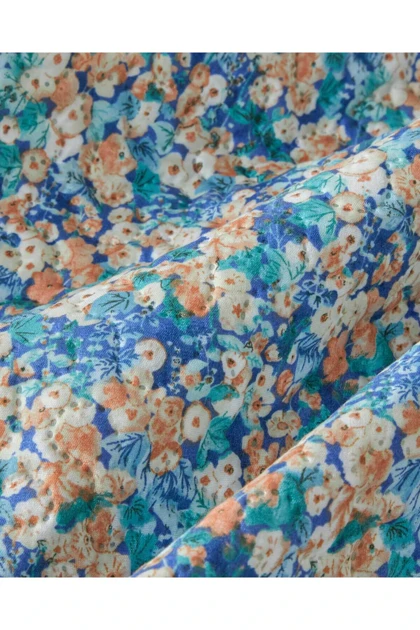 روتختی دو نفره English Home مدل Blossom Haze پلی‌استر - بنفش