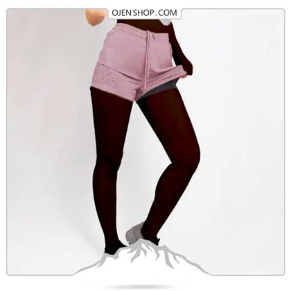 شلوارک کشاله دار زنانه coco