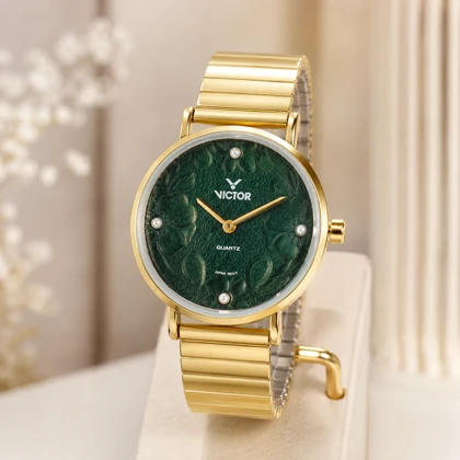 ساعت مچی زنانه ویکتور کد ws1010 گالری ساعت ضرابی