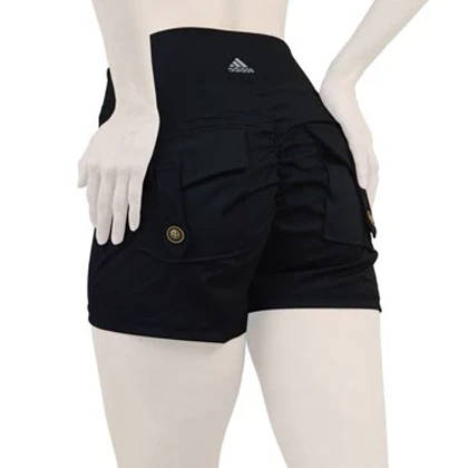 شورتک کارگو ورزشی زنانه آدیداس مدل A-3115 مشکی