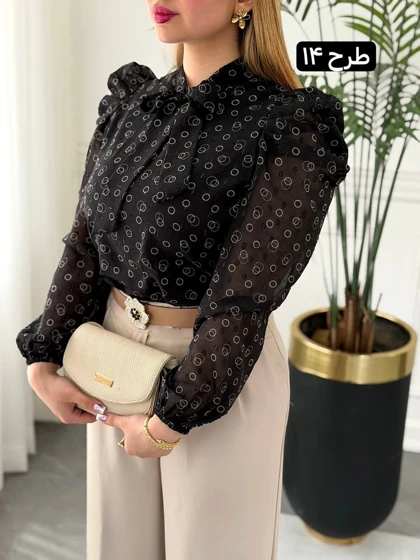 شومیز روژین 0495