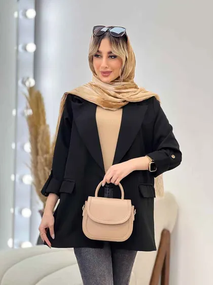 مانتو مازراتی آستین پاگن