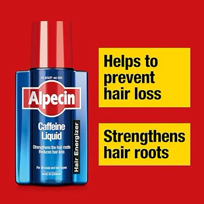 محلول تقویت کننده و ضد ریزش مو کافئین آلپسین 200 میل