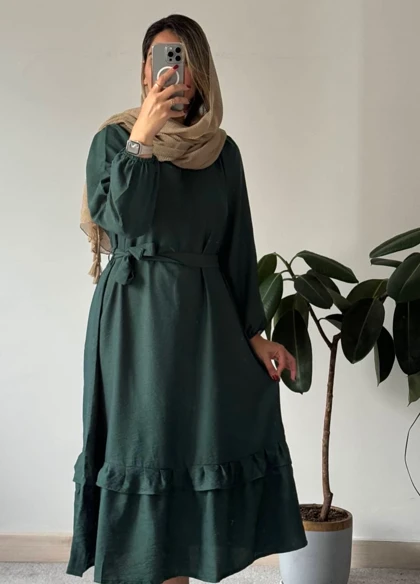 پیراهن مانتویی ریما