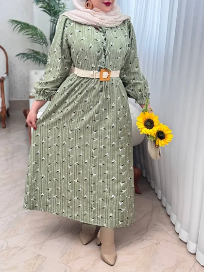 پیراهن کوک دوزی پونه 3098
