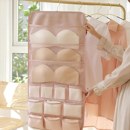 کاور آویز نظم دهنده لباس زیر و جوراب دوطرفه Mousse Fantasy