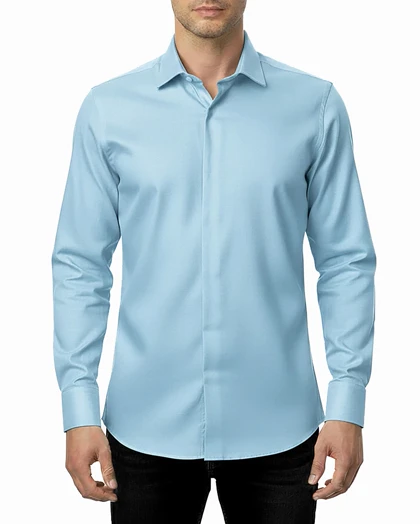 پیراهن مردانه ساده فلورا کد 1671